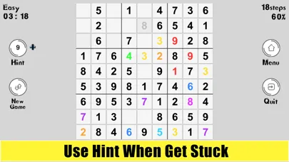Ảnh chụp màn hình của Sudoku - Infinite Challenges