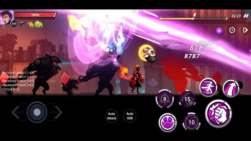Capturas de tela do Cyber Fighters: Offline Game