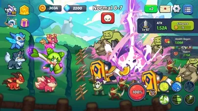 Kingdom Defender Idle RPG Game স্ক্রিনশট