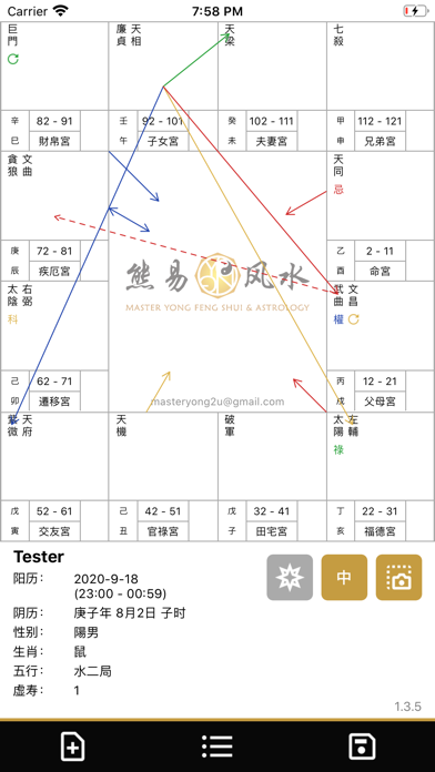 四化飞星 - Four Enhancer Zi Wei স্ক্রিনশট