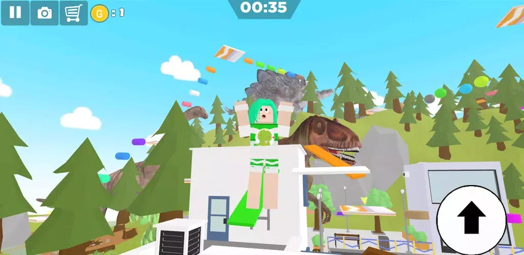 Dino Land Parkour Park Screenshots