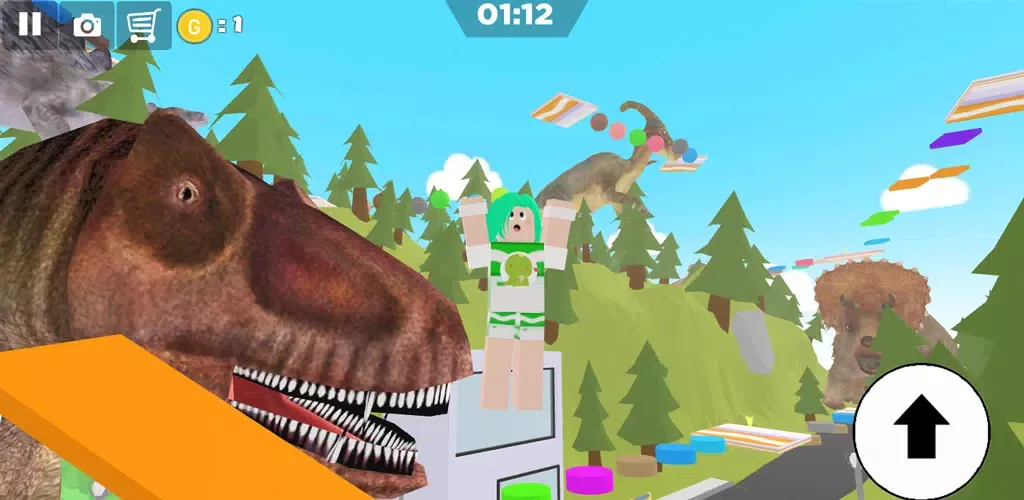 Dino Land Parkour Park Screenshots
