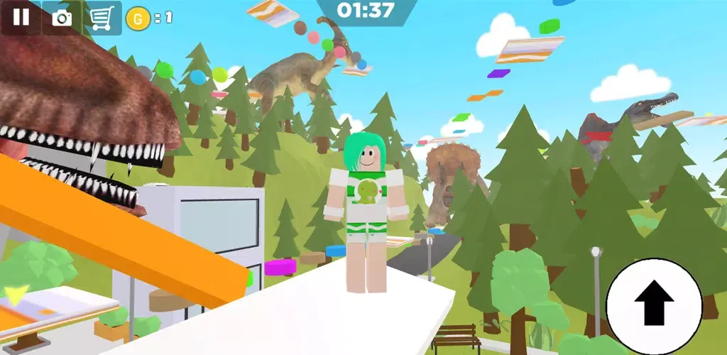 Dino Land Parkour Park Screenshots