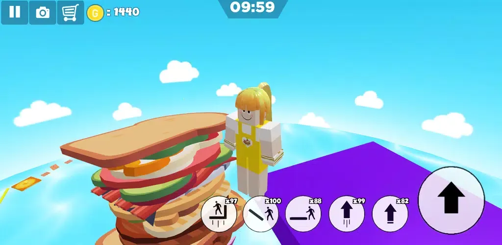 Escape sandwich island parkour スクリーンショット