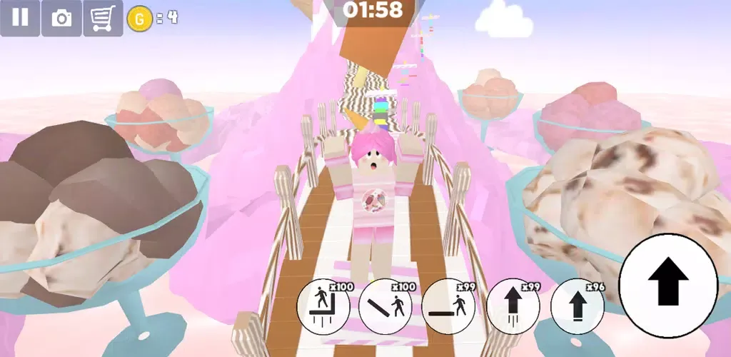 ice cream tower swirl parkour Screenshots