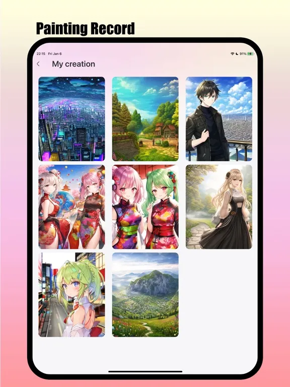 Magic AI Painter iPad  Ekran Görüntüleri