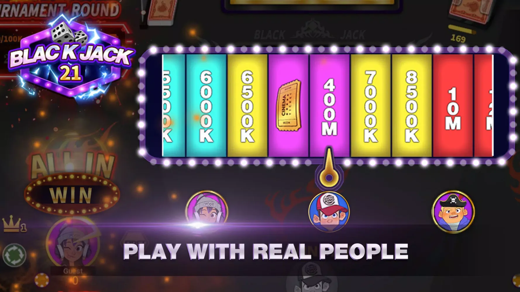 Blackjack 21 Online & Offline Screenshots