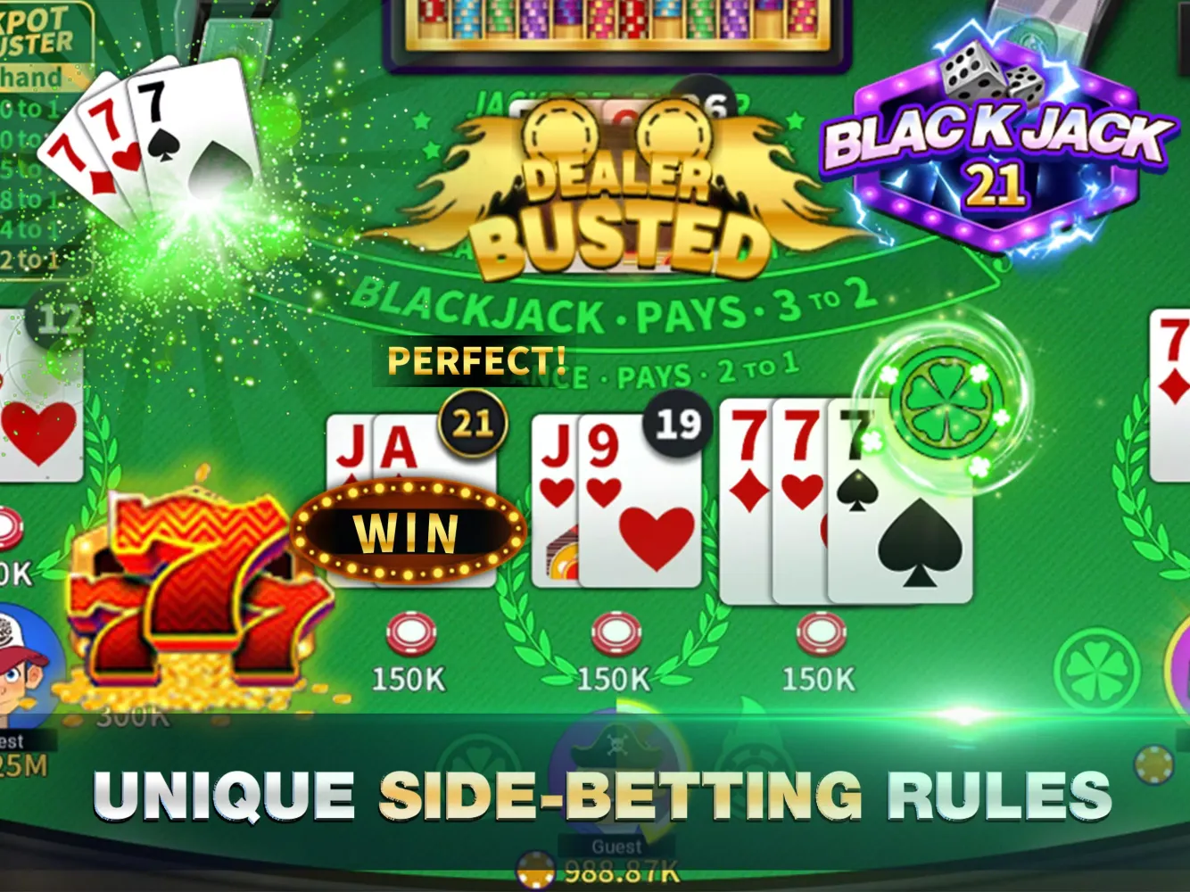 Blackjack 21 Online & Offline Screenshots