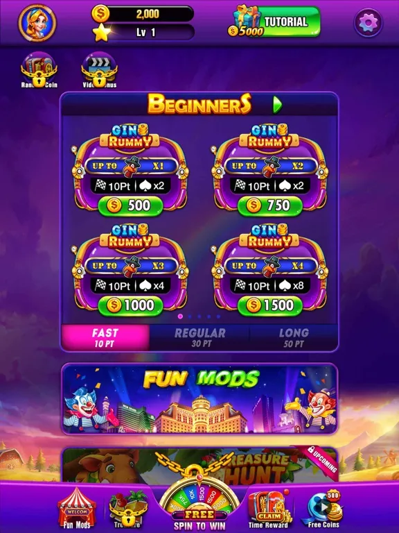 Capturas de tela do Gin Rummy - GinRummy iPad 