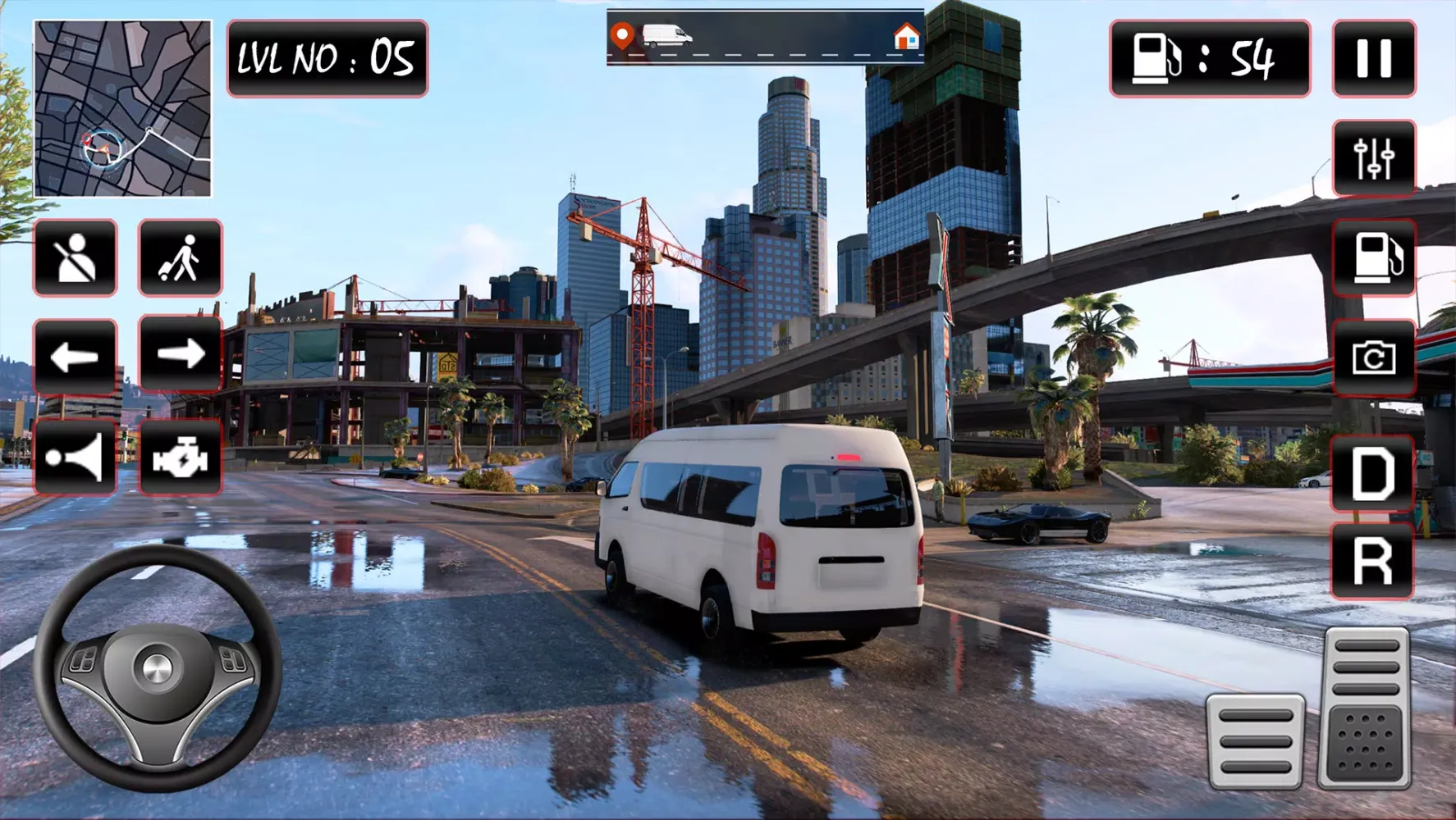 Van Simulator Modern Van Games Screenshots