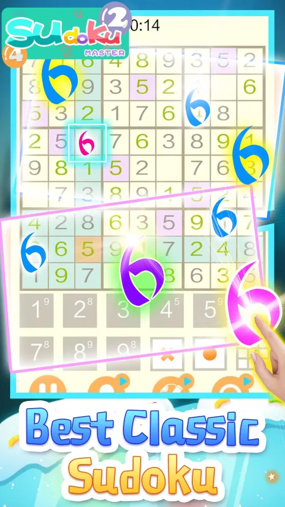 Screenshot di Sudoku - New Fun Offline Classic Logic Puzzle Game