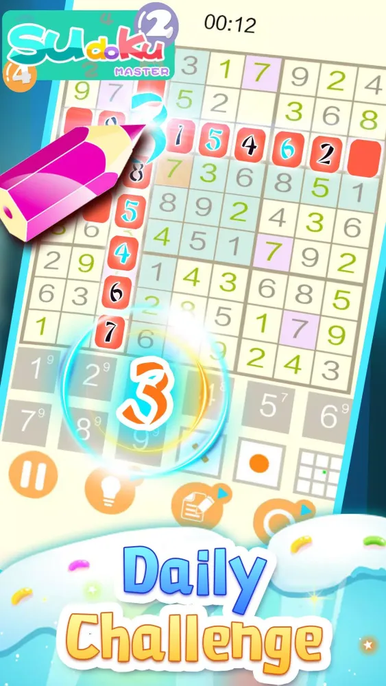 Screenshot di Sudoku - New Fun Offline Classic Logic Puzzle Game
