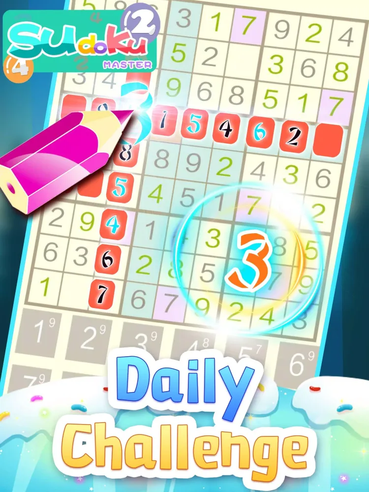 Screenshot di Sudoku - New Fun Offline Classic Logic Puzzle Game