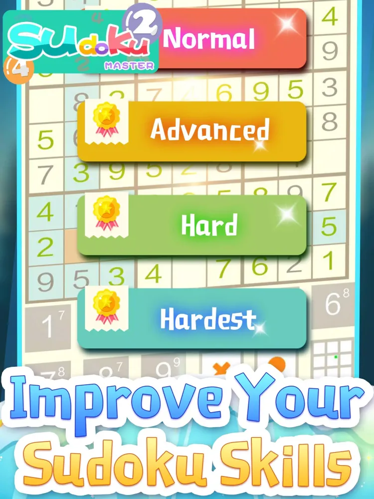 Screenshot di Sudoku - New Fun Offline Classic Logic Puzzle Game