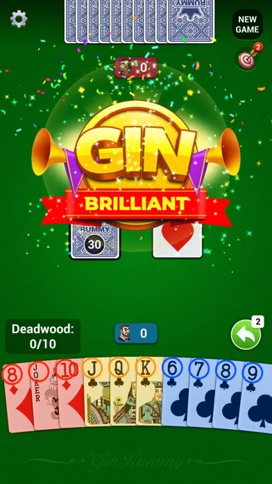 Gin Rummy : Classic Card スクリーンショット