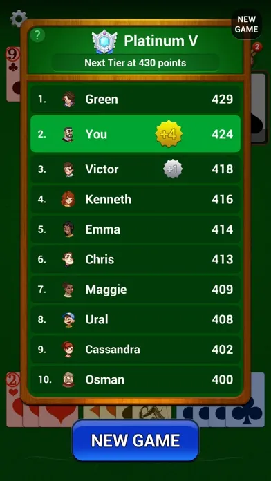 Gin Rummy : Classic Card スクリーンショット