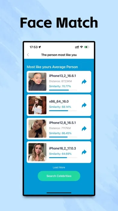 Face Compare Screenshots