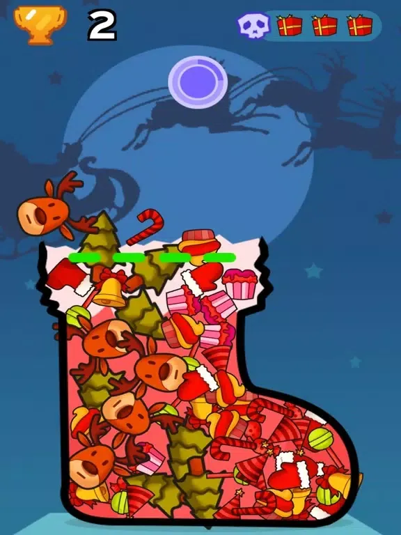Capturas de pantalla de Fill the Christmas box iPad 
