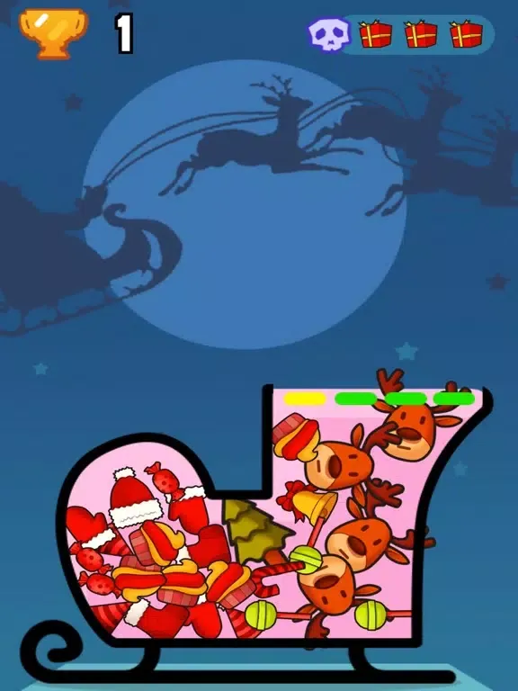 Capturas de pantalla de Fill the Christmas box iPad 