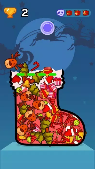 Capturas de pantalla de Fill the Christmas box