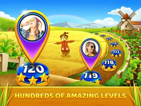 Solitaire Tripeaks - Farm Trip iPad  स्क्रीनशॉट