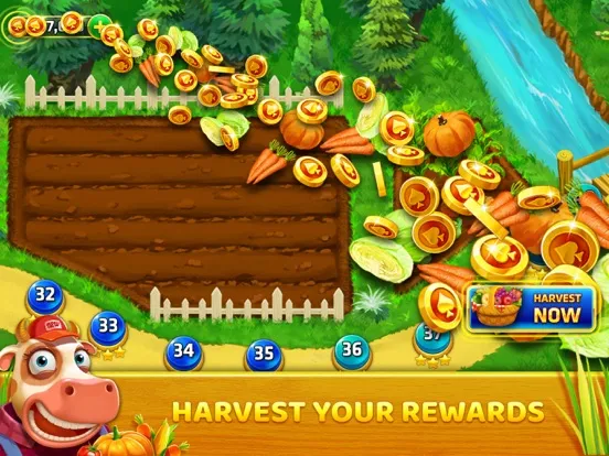 Solitaire Tripeaks - Farm Trip iPad  स्क्रीनशॉट