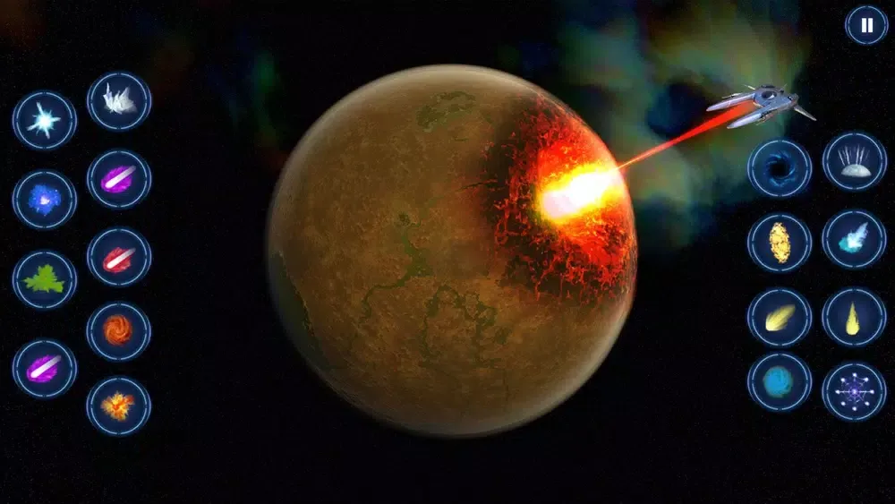 ภาพหน้าจอของ Teardown Solar System Smash