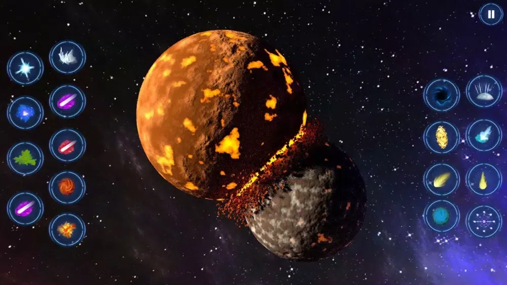 ภาพหน้าจอของ Teardown Solar System Smash