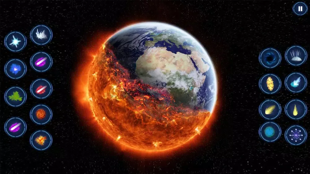 ภาพหน้าจอของ Teardown Solar System Smash