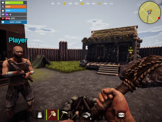 Ảnh chụp màn hình của Just Survival Multiplayer iPad 