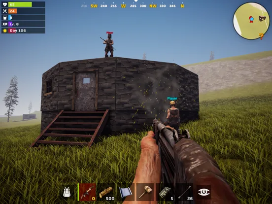 Ảnh chụp màn hình của Just Survival Multiplayer iPad 