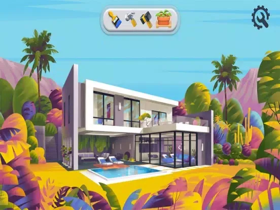 Kids Home Design With Puzzle iPad 应用截图