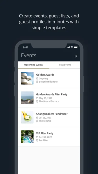Guest List App | zkipster سکرین شاٹس