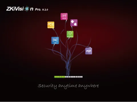 ZKiVisionPro 2.0 iPad  Screenshots