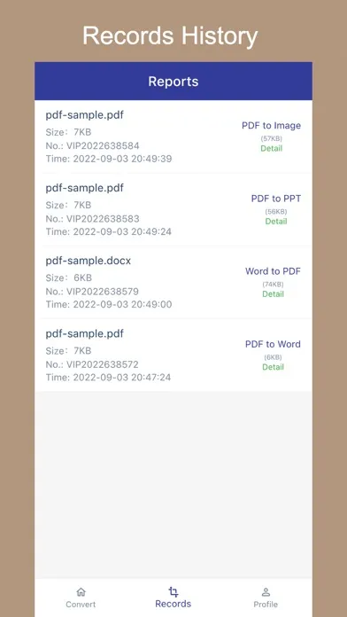 Скриншоты PDF Converter - Format Convert