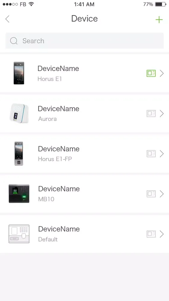 ZKBioCloud应用截图