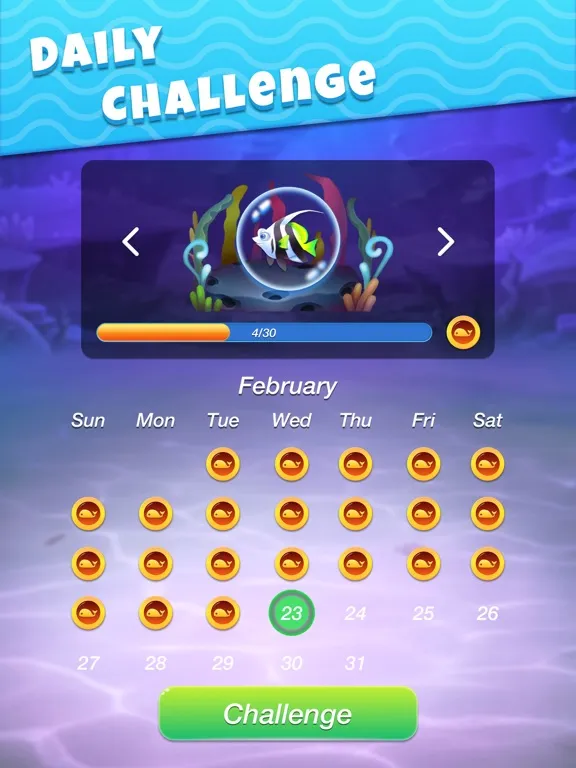 Ocean Block Puzzle - Fish iPad 应用截图