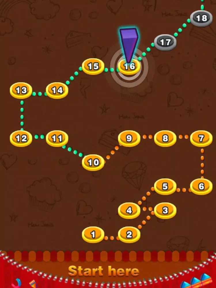 Zrzuty ekranu Candy Line 2016 iPad 