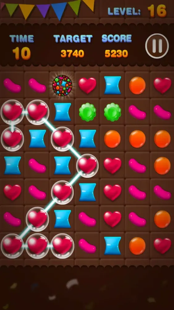 Zrzuty ekranu Candy Line 2016