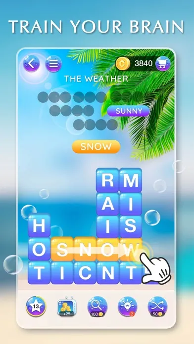 Tangkapan layar Word Sweeper-Search Puzzle