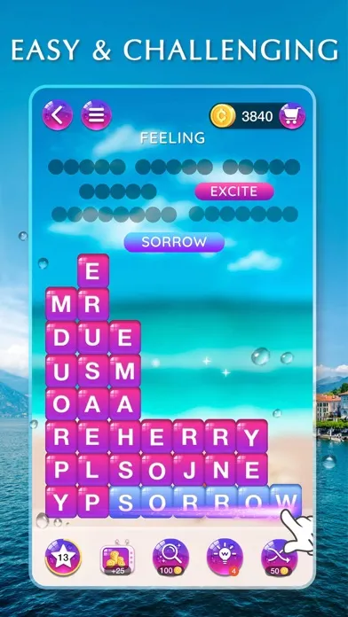 Tangkapan layar Word Sweeper-Search Puzzle
