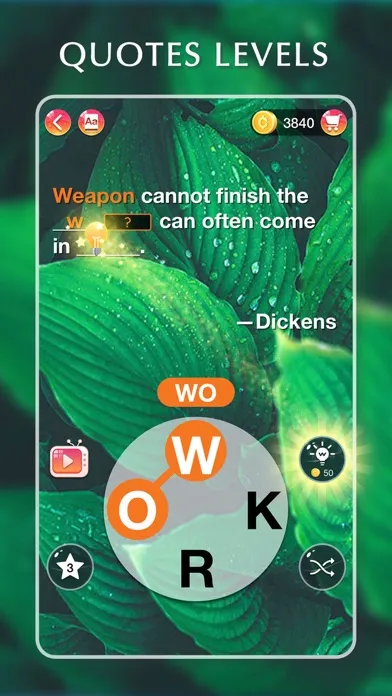 Tangkapan layar Word Sweeper-Search Puzzle
