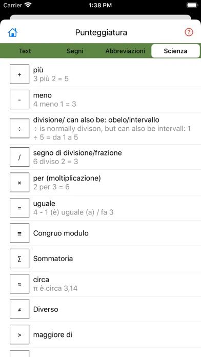Italian grammar - gramIT Ekran Görüntüleri
