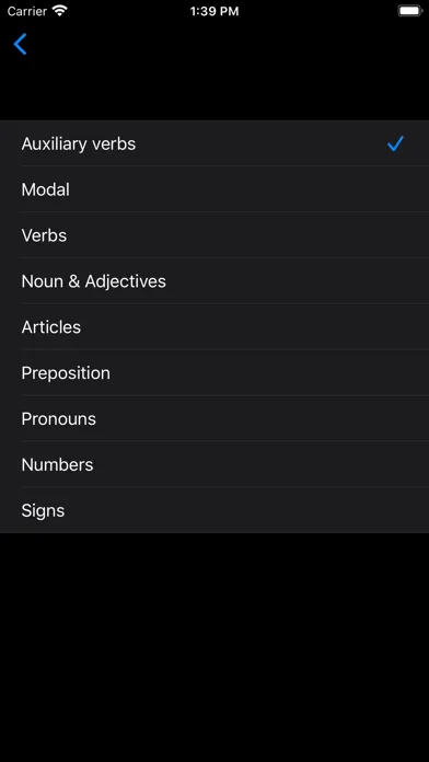 Italian grammar - gramIT Ekran Görüntüleri