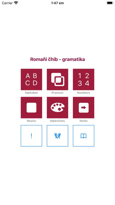 تصاویر Romani grammar - gramRR