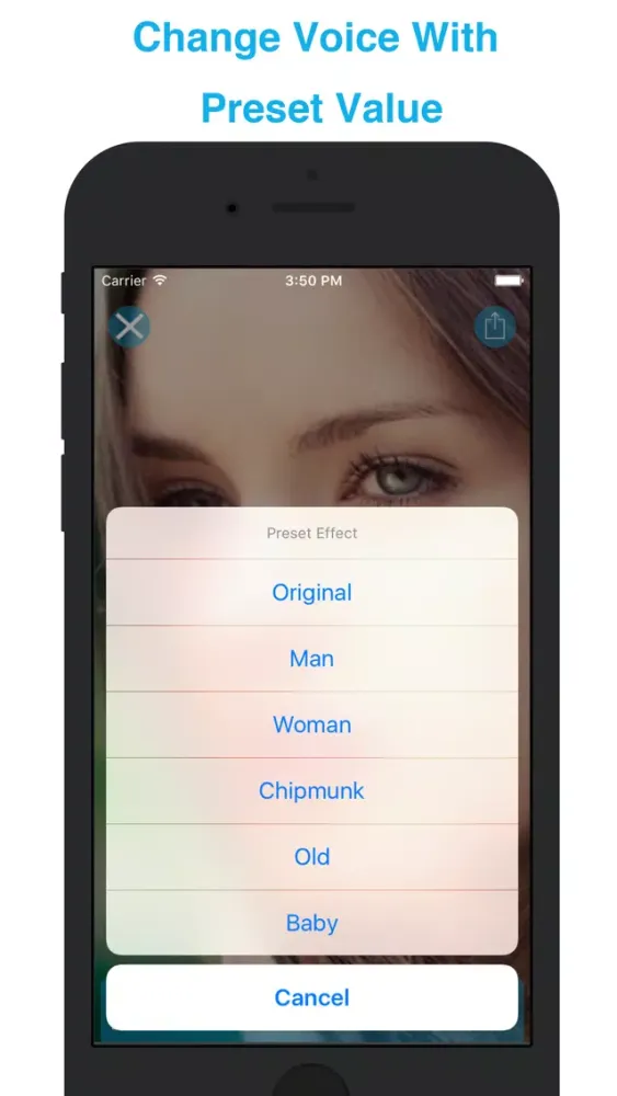 Capturas de pantalla de Voice Change.r - Funny Vid.eo Sound Effect Edit.or