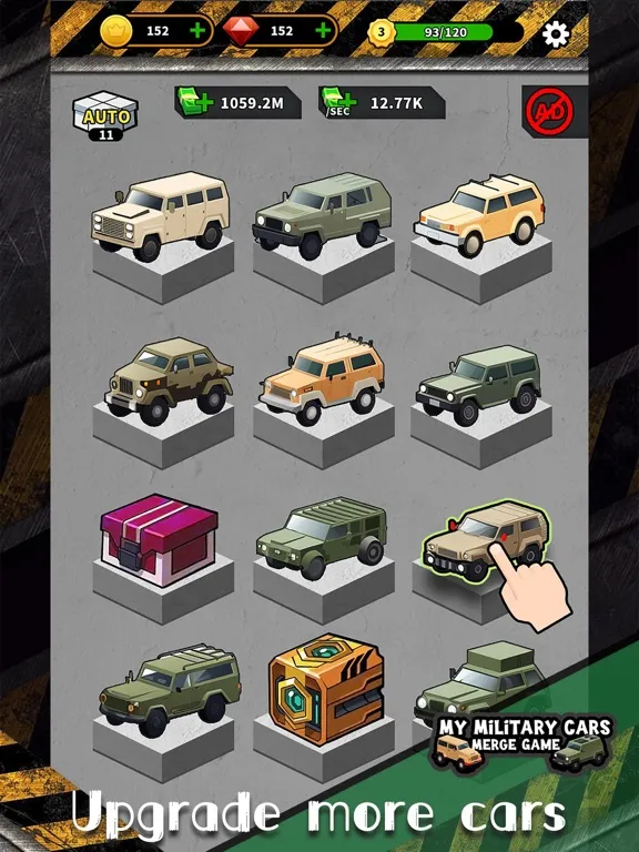 My Military Cars iPad  स्क्रीनशॉट