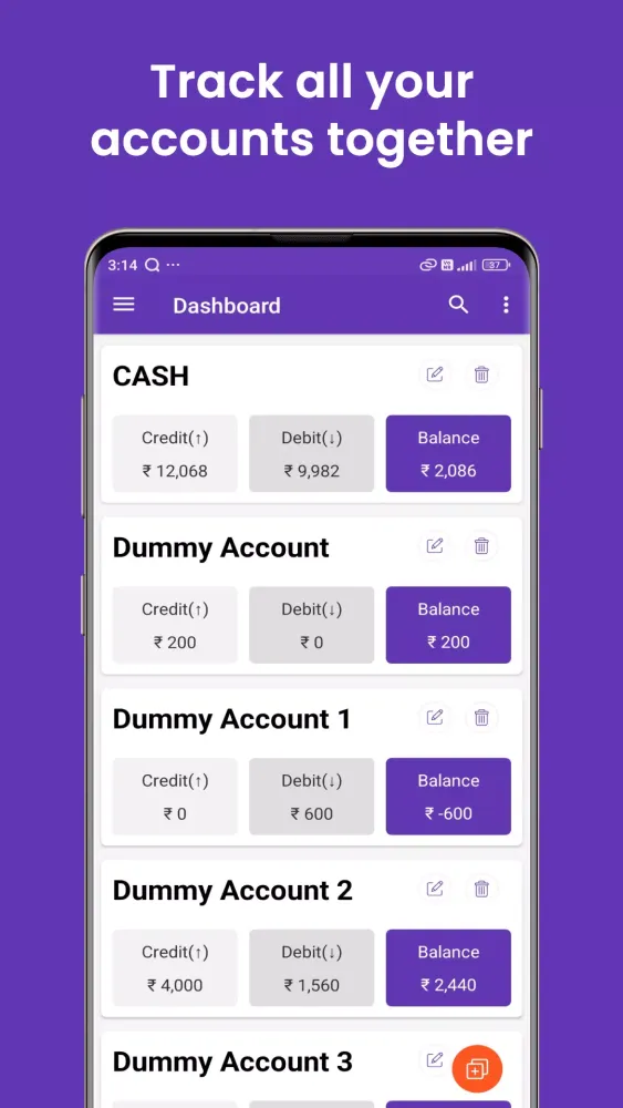 Account Manager应用截图