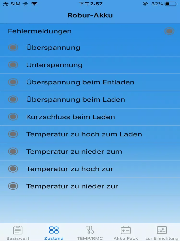 Captures d'écran de Robur Akku iPad 