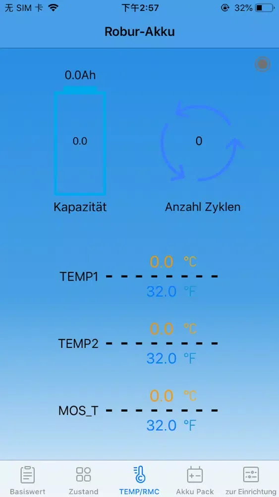 Captures d'écran de Robur Akku